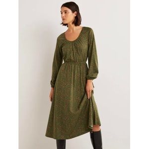 NWOT Boden Scoop Neck Jersey Midi Dress Sz 20 / 22
